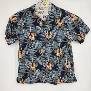 Cinch Shirt Mens Extra Large Hawaiian Western Button Up Cowboy Floral